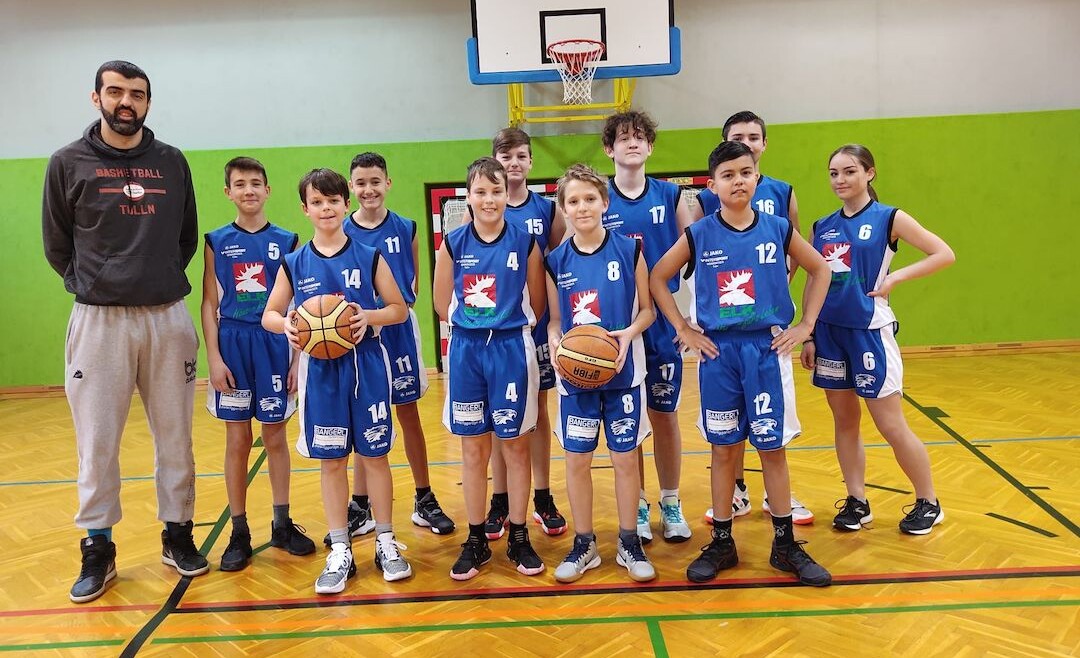 Sieg im ersten Heimspiel – BBC Tulln U14 vs Traiskirchen 69:56