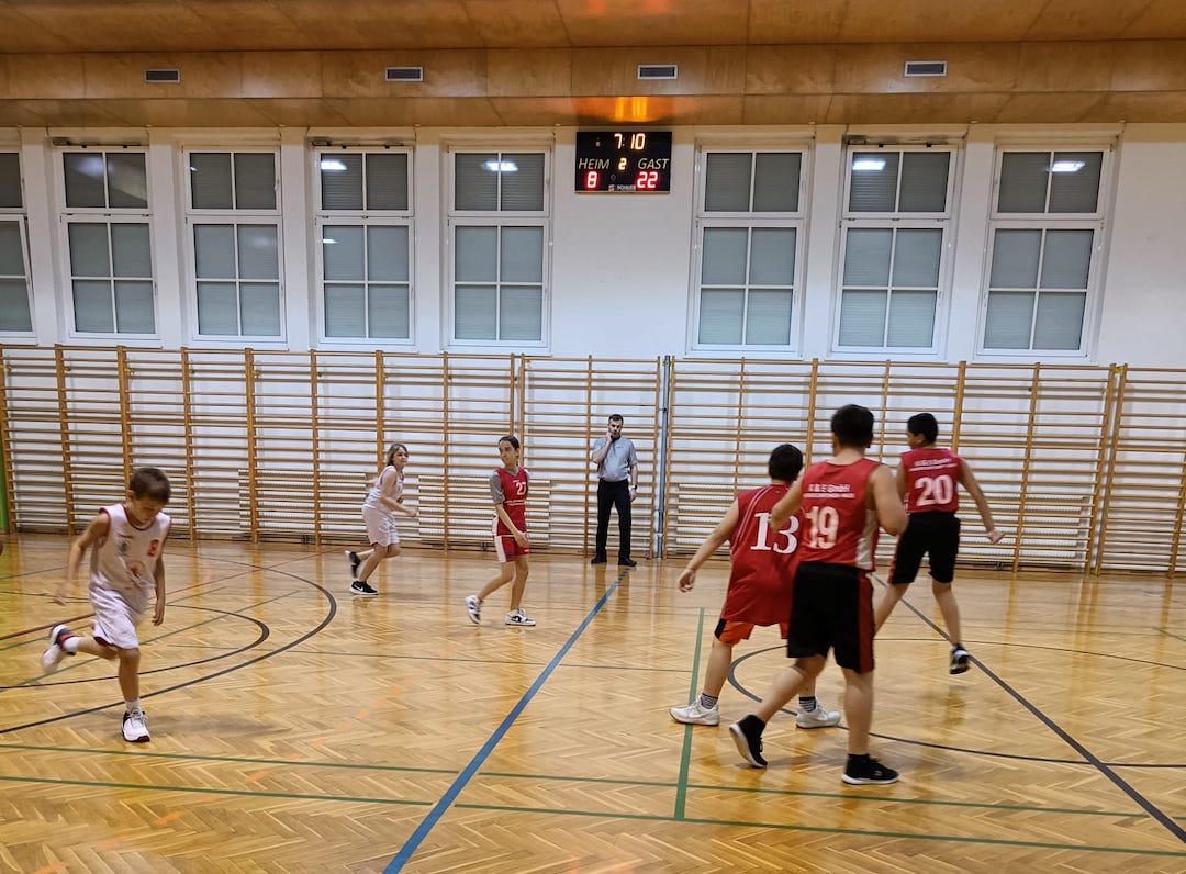 Lehrreiches Heimturnier – BBC Tulln U12 vs Traiskirchen Lions 37:70