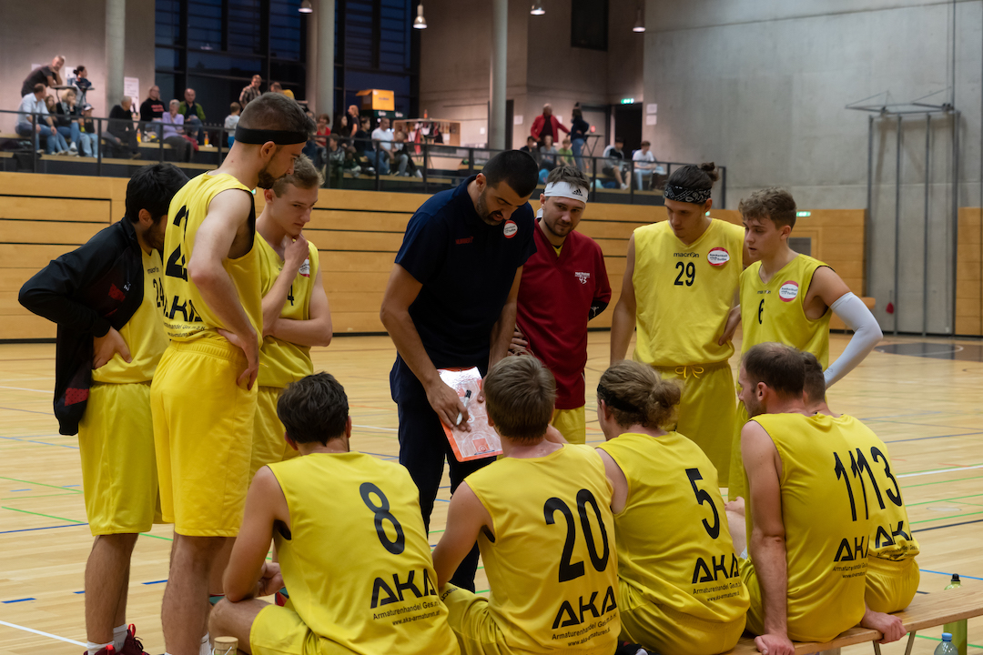 Aufwärtstrend in neuer Heimstätte – BBC Tulln Herren LL vs UBBC Gmünd 65:85