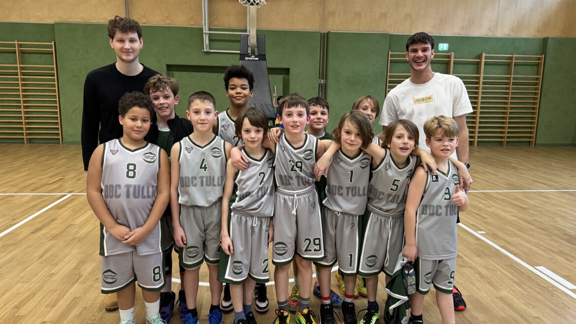 Starker Auftritt der Tullner U10-Kids gegen Bruck/Leitha und St. Pölten