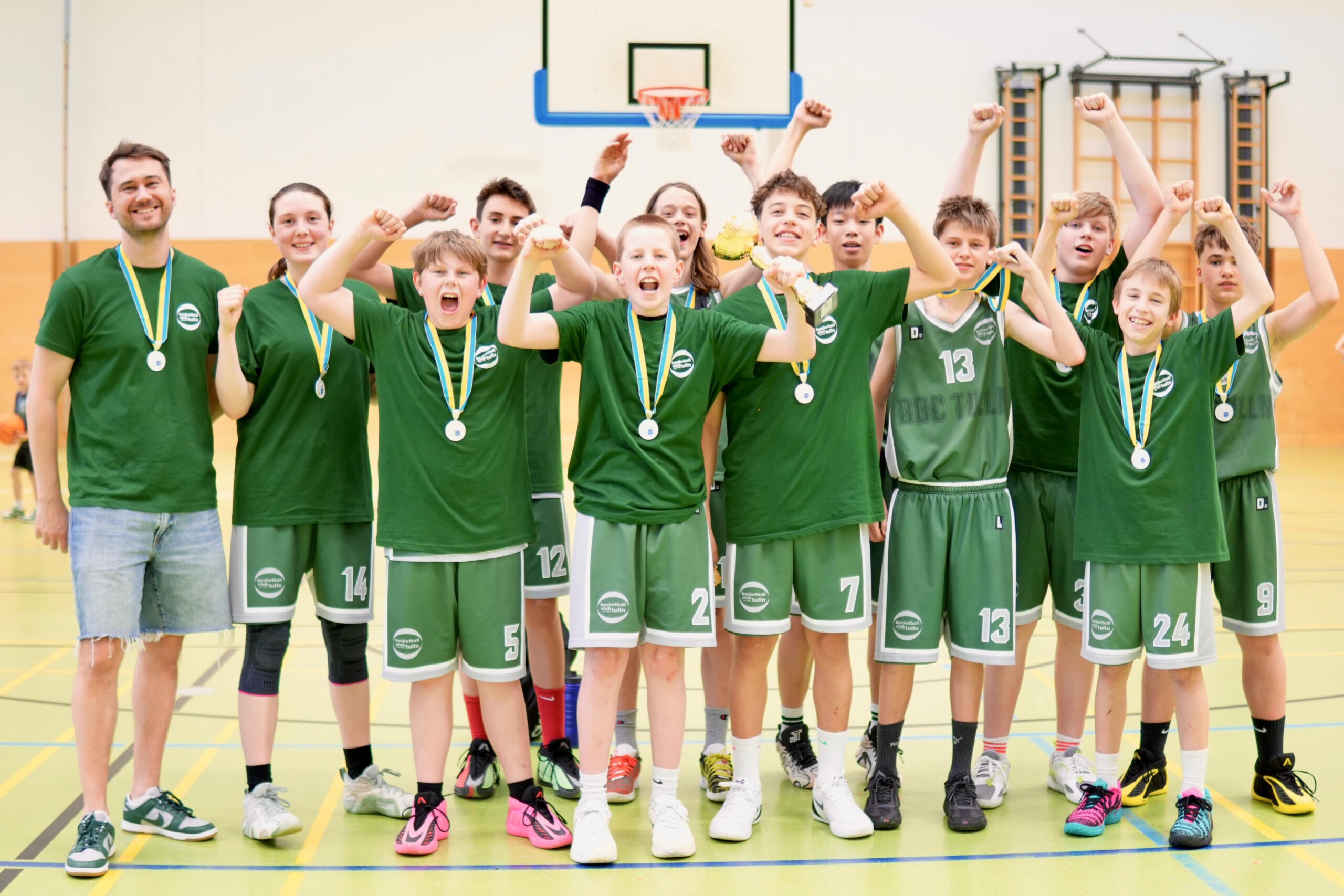 Historischer Erfolg für die Tullner U14 – Silber bei der NÖ-Meisterschaft